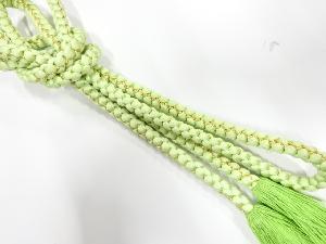 正絹　撚り房　手組帯締め